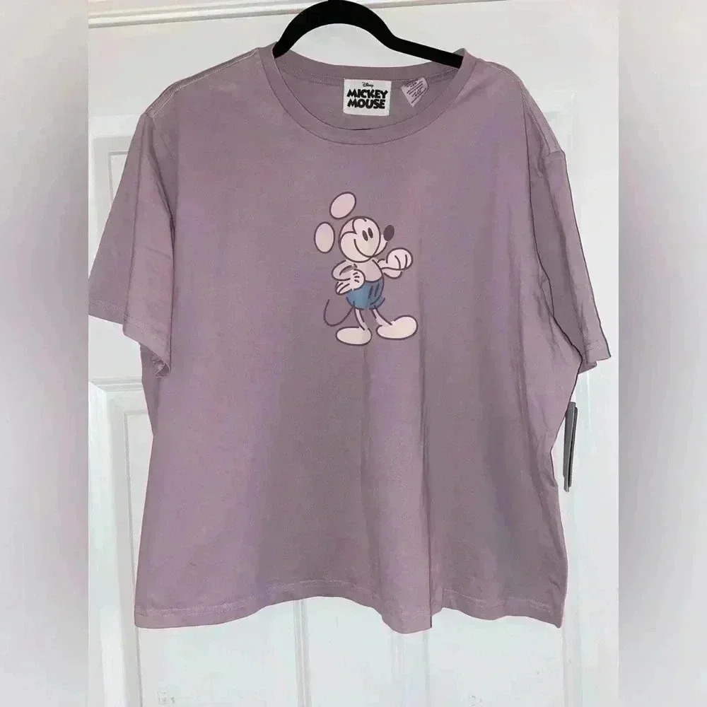 Disney Mickey Mouse Women’s 2X Short Sleeved Shirt